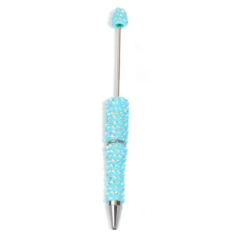 Wholesale 5pcs Full diamond DIY bead pen colorful resin diamond bead pen