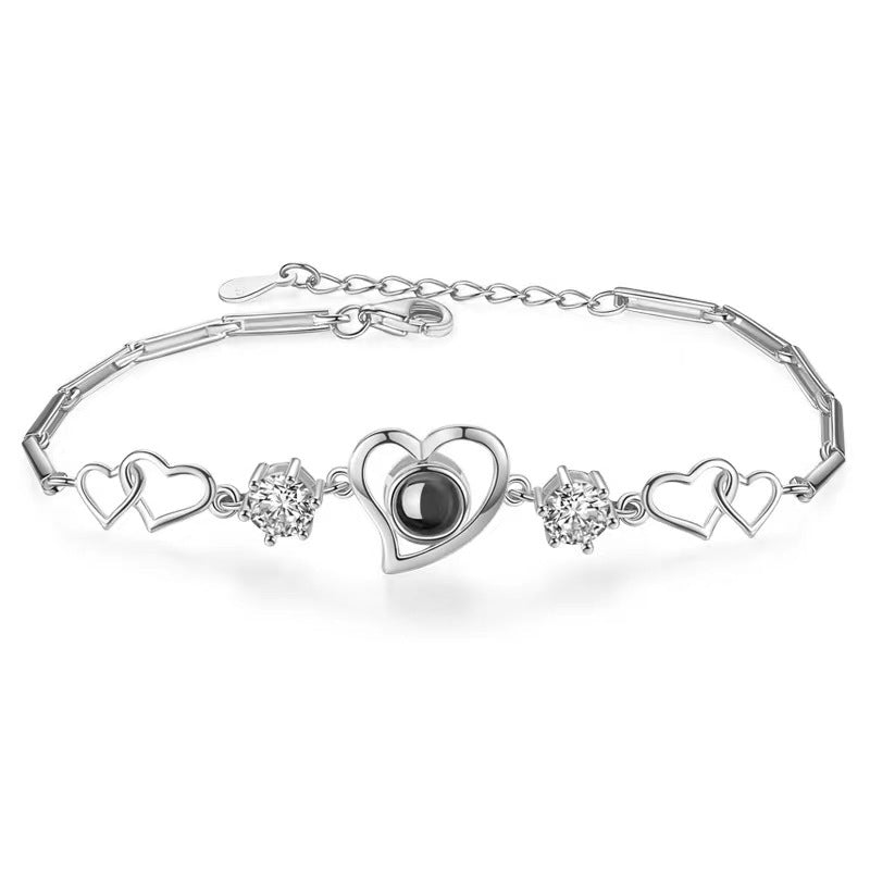 Wholesale Love Copper Plated Projection Copper Bracelets