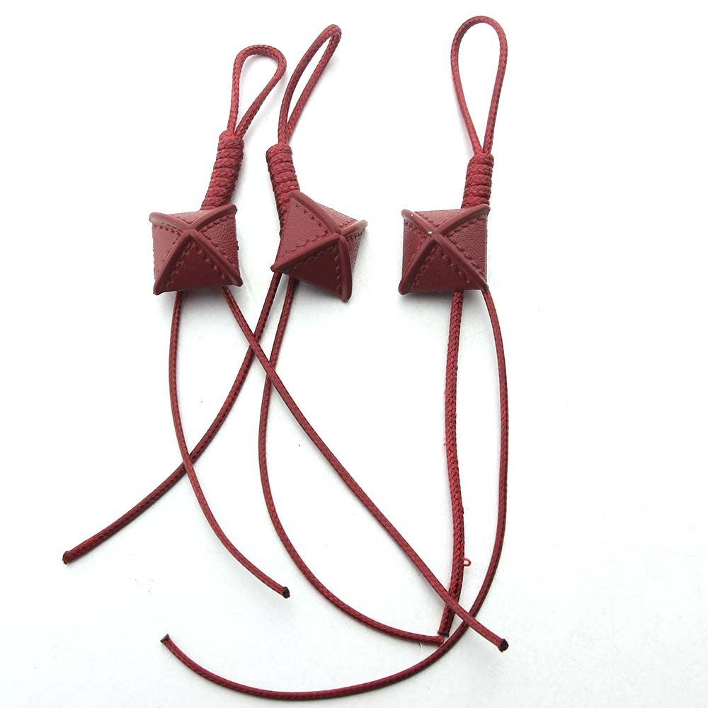 Wholesale knotted leather buckle connection key chain bag hanging accessories