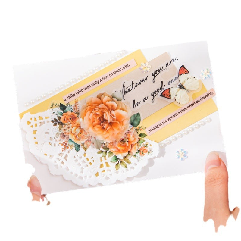 Wholesale Meets Flower Sea Plant Material Decoration Collage