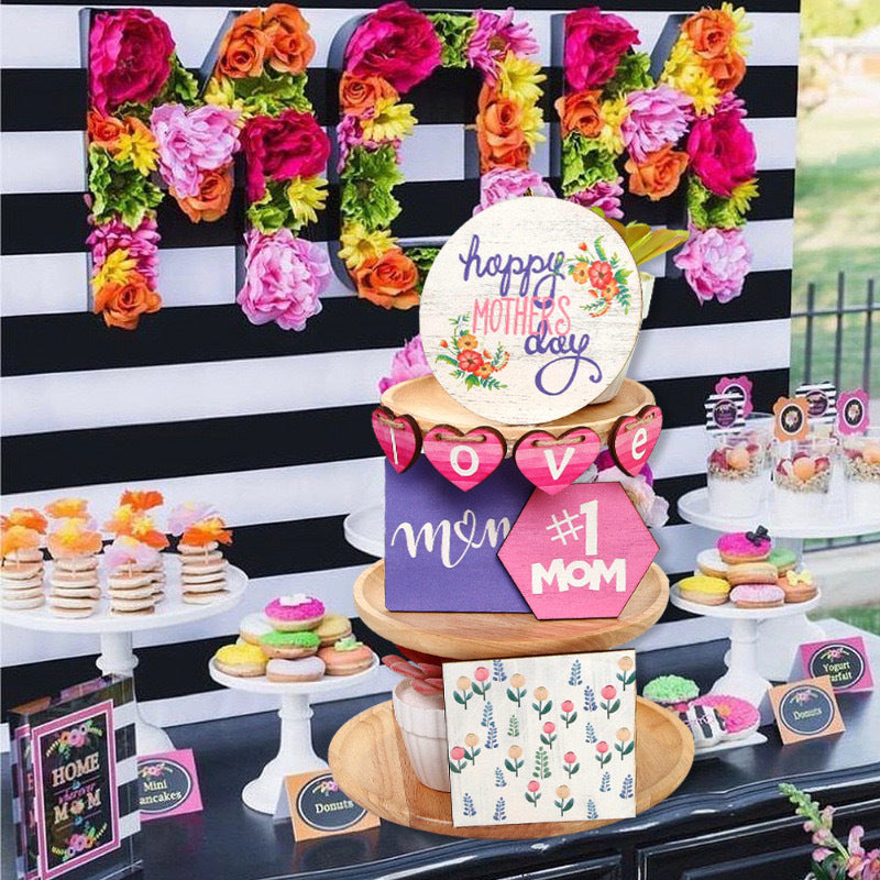 Wholesale of Mother's Day Pallets and Wooden Ornaments