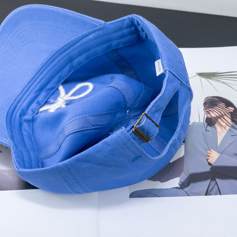 Wholesale Sweet Bow Embroidered Baseball Cap