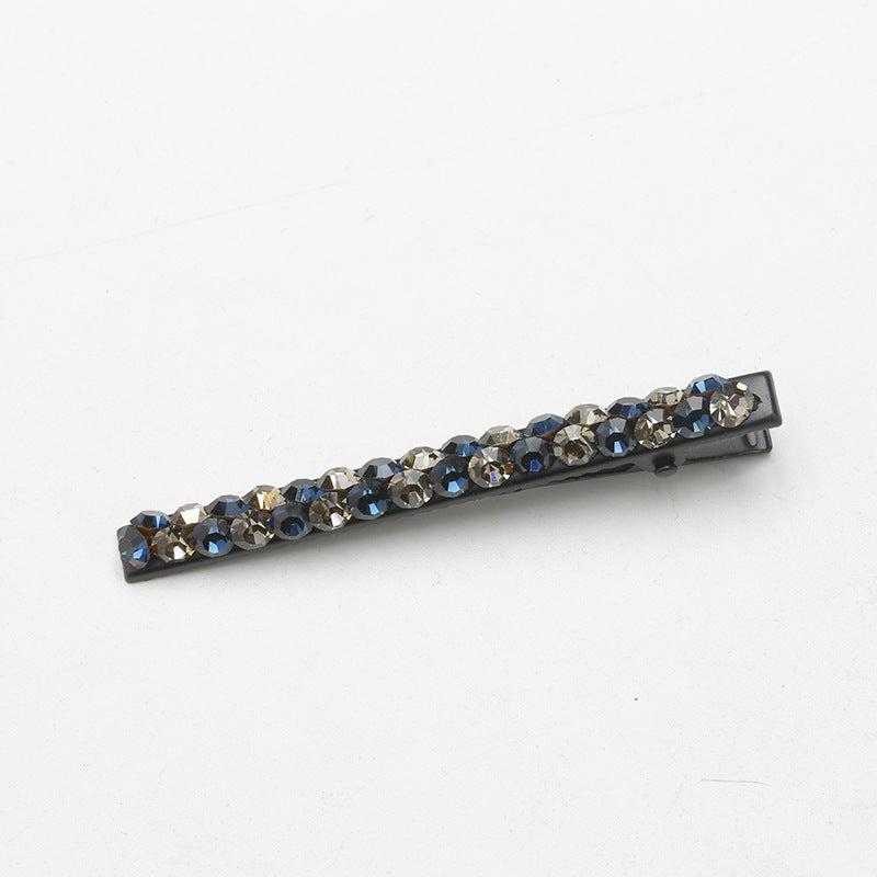 Wholesale Rhinestone Side Hairpins Duckbill Clip for Broken Hair