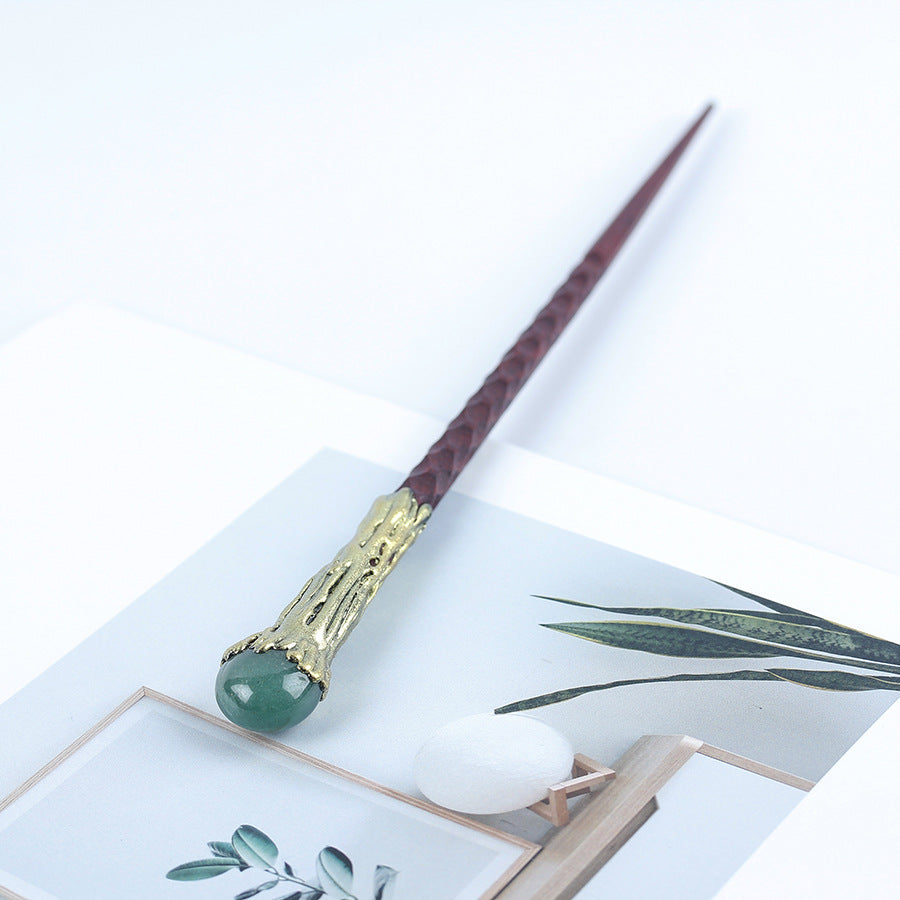 Wholesale Crystal Wood Magic Wand, Scepter, Fairy Elemental Ritual Prop