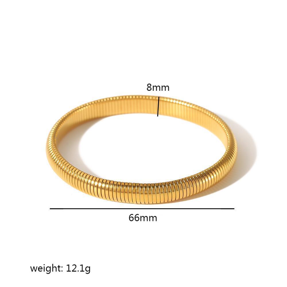 Wholesale Stretch Bracelet Personalized Fashion Simple High-end Stainless Steel Bracelet