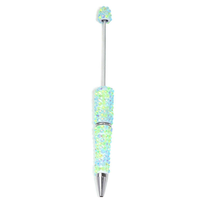 Wholesale 5pcs Full diamond DIY bead pen colorful resin diamond bead pen