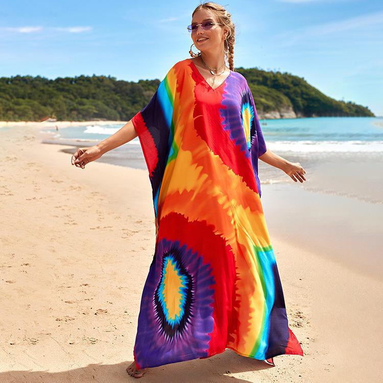 Wholesale Loose Robe Cotton Swimwear