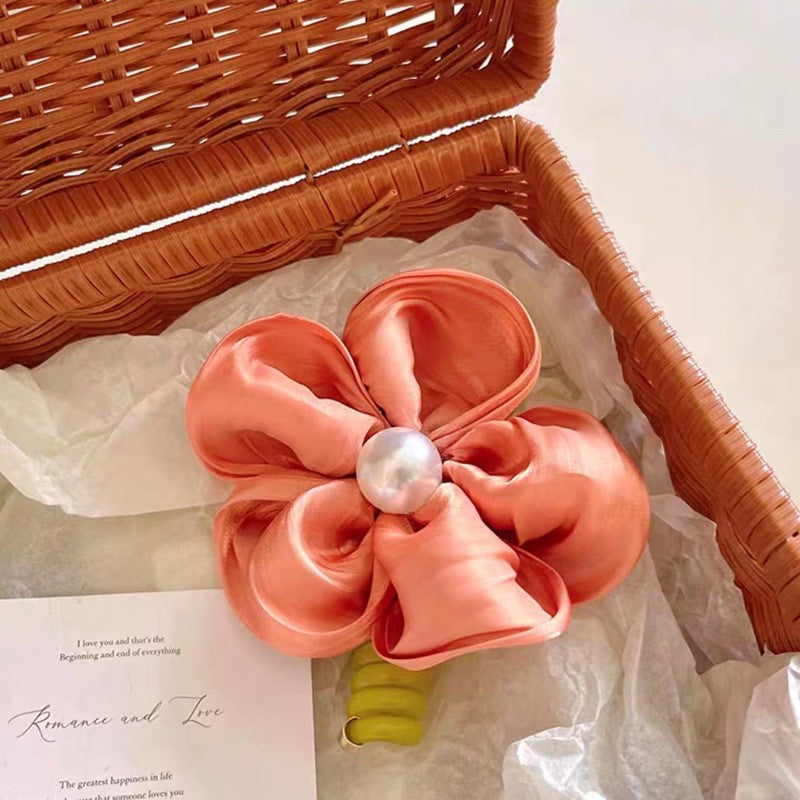 Wholesale Sweet Sunflower Bubble Braid Hair Artifact Ponytail High-end Telephone Line Hair Scrunchies