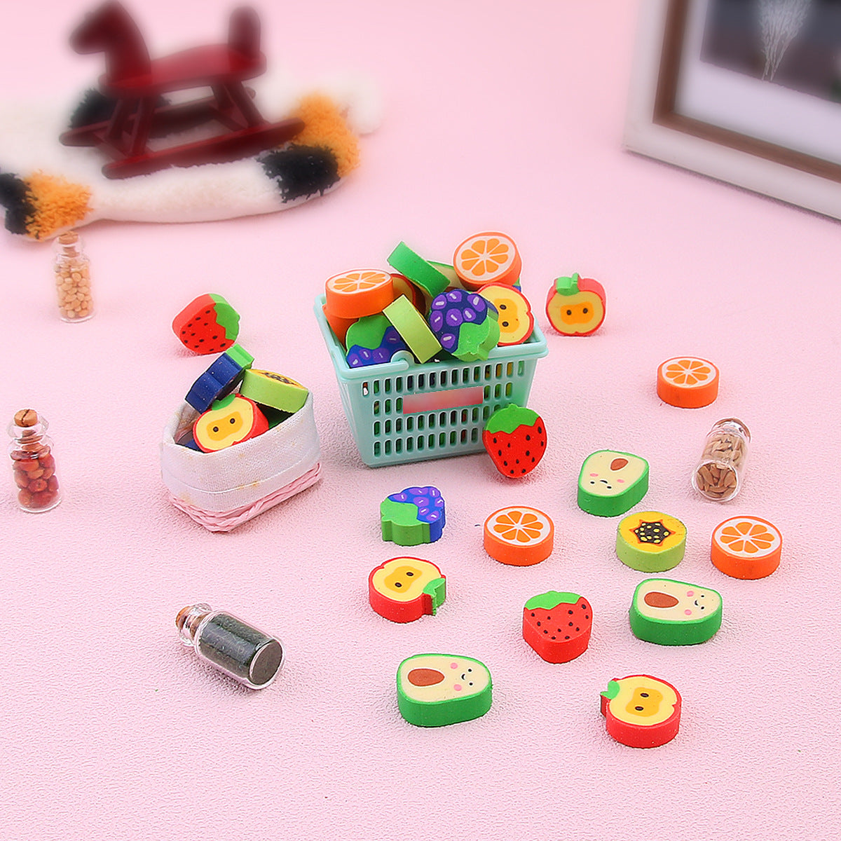 Wholesale PVC Fruit Eraser