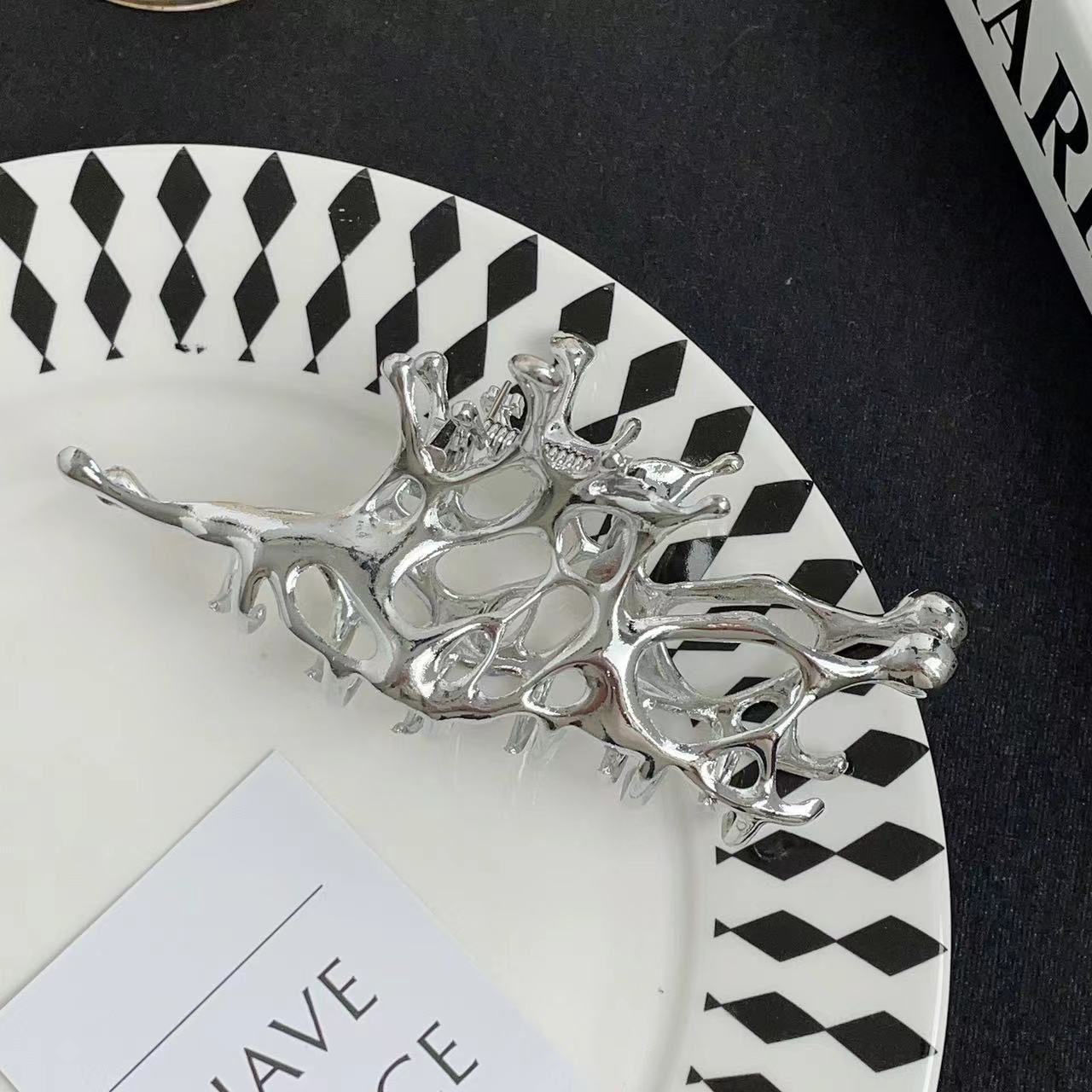 Wholesale Metal Liquid Hair Design Hairpin