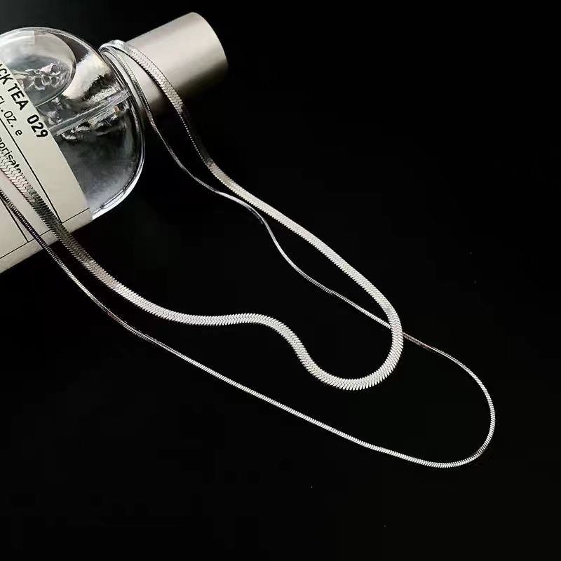 Wholesale Double layered necklace clavicle chain