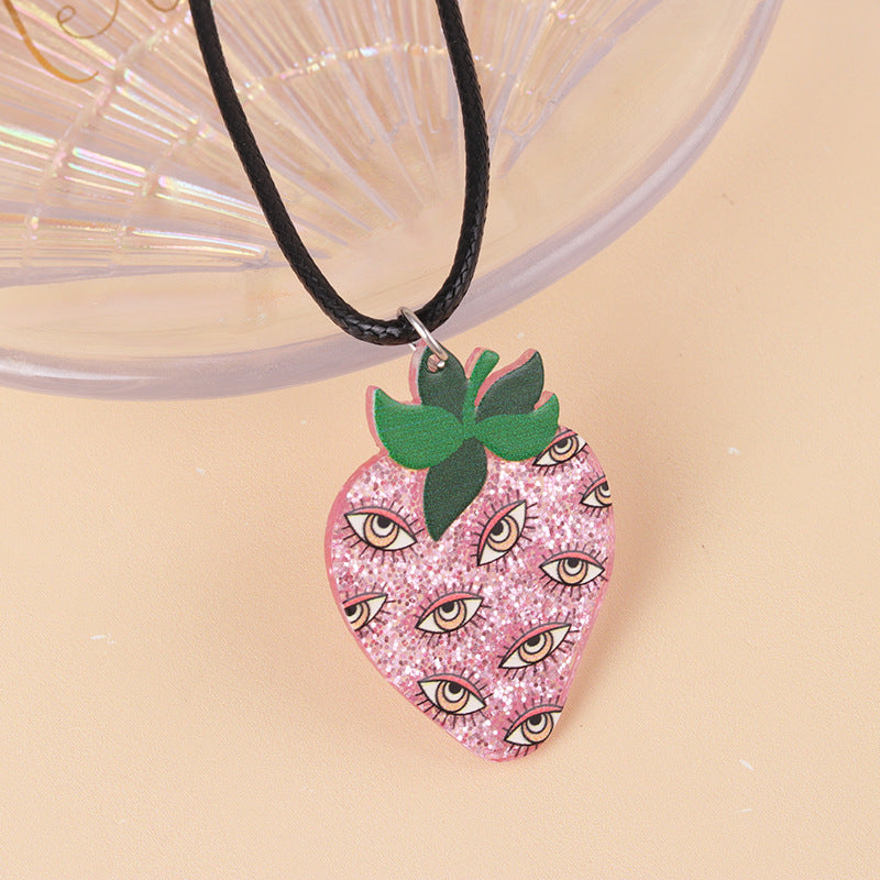 Wholesale Hot Sale Halloween Series Cartoon Fun Ghost Pumpkin Necklace