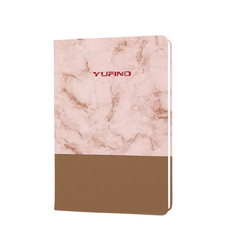 Wholesale Paper Marble Splicing PU Leather Notebook