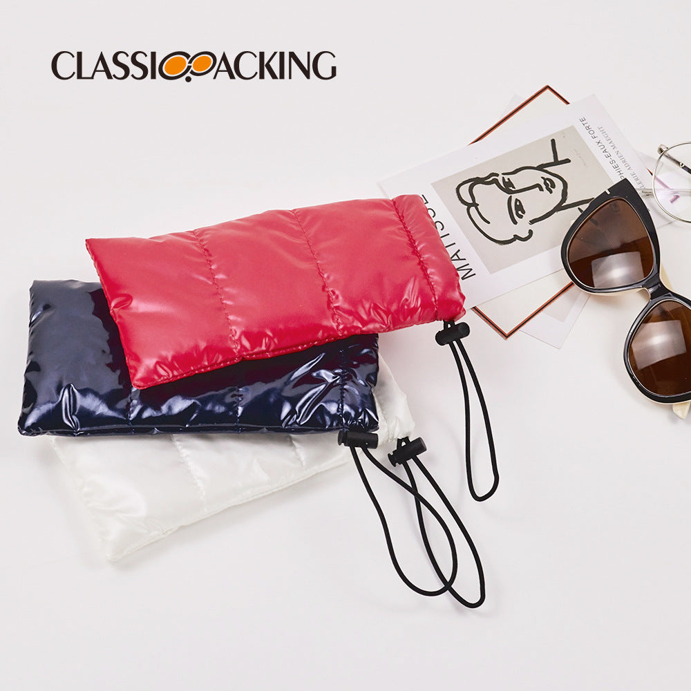 Wholesale Sunglasses Glasses Bag Down Dustproof Goggles Storage Bag