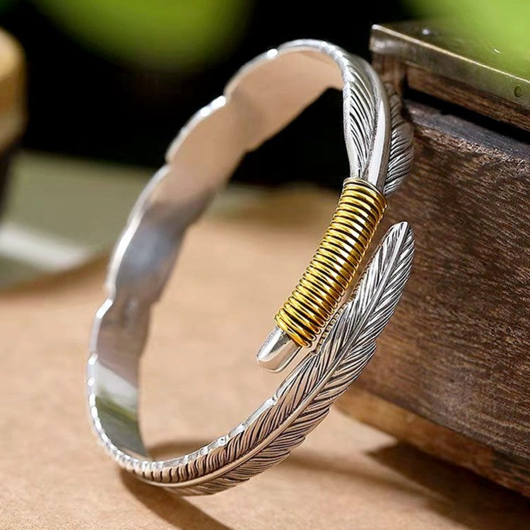 Wholesale Men's silver adjustable Viking pattern Bracelet