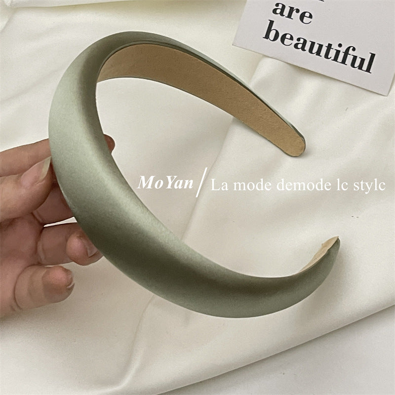 Wholesale Satin Shell Powder High-end Skull Headband