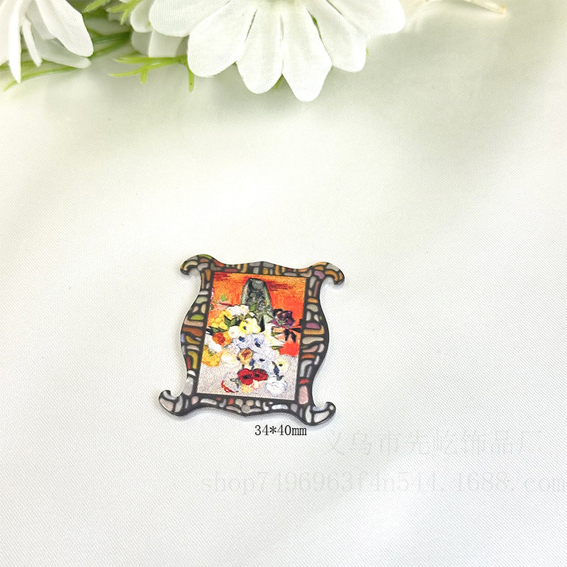 Wholesale 50pcs Loose Powder Cartoon Medical Series Acrylic DIY Patch Accessories