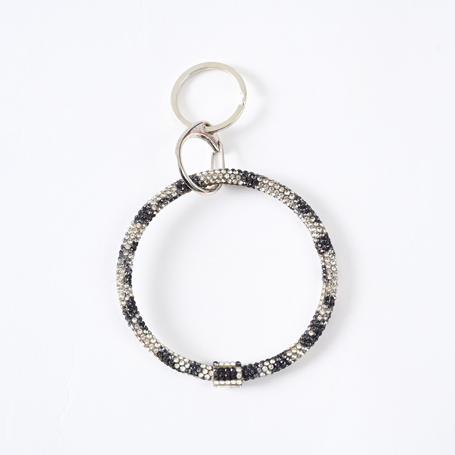 Wholesale rhinestone wrist silicone keychain