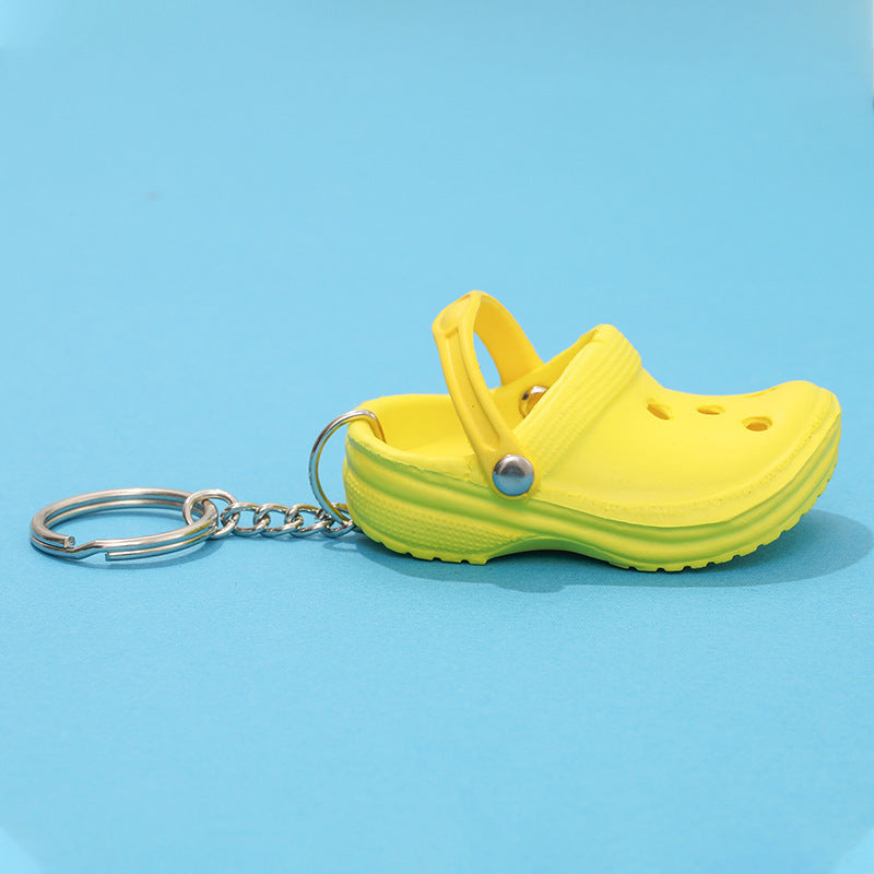 Wholesale Mini Slippers Hole Shoes EVA Keychain