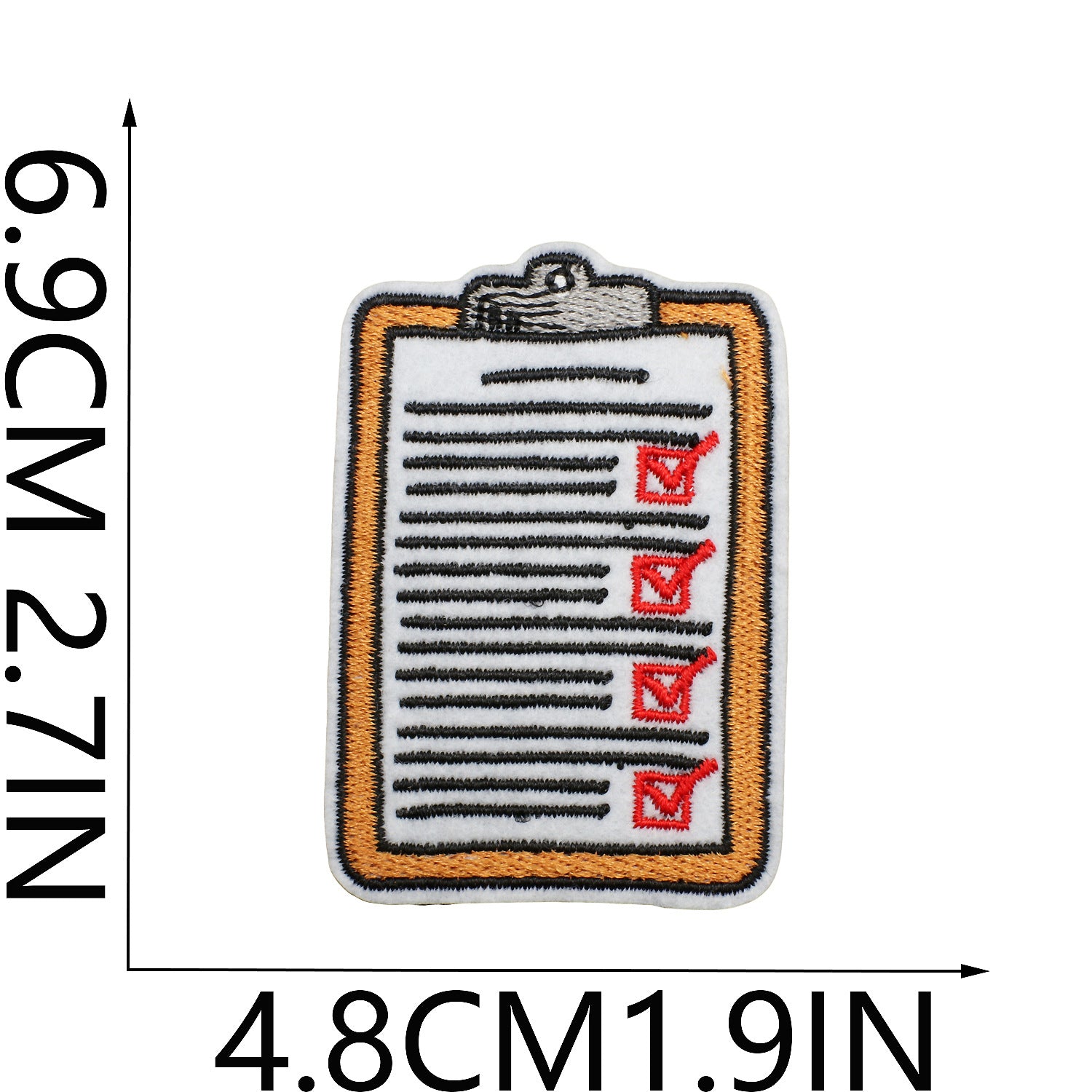 Wholesale Cartoon human organ embroidery patch medical equipment patch