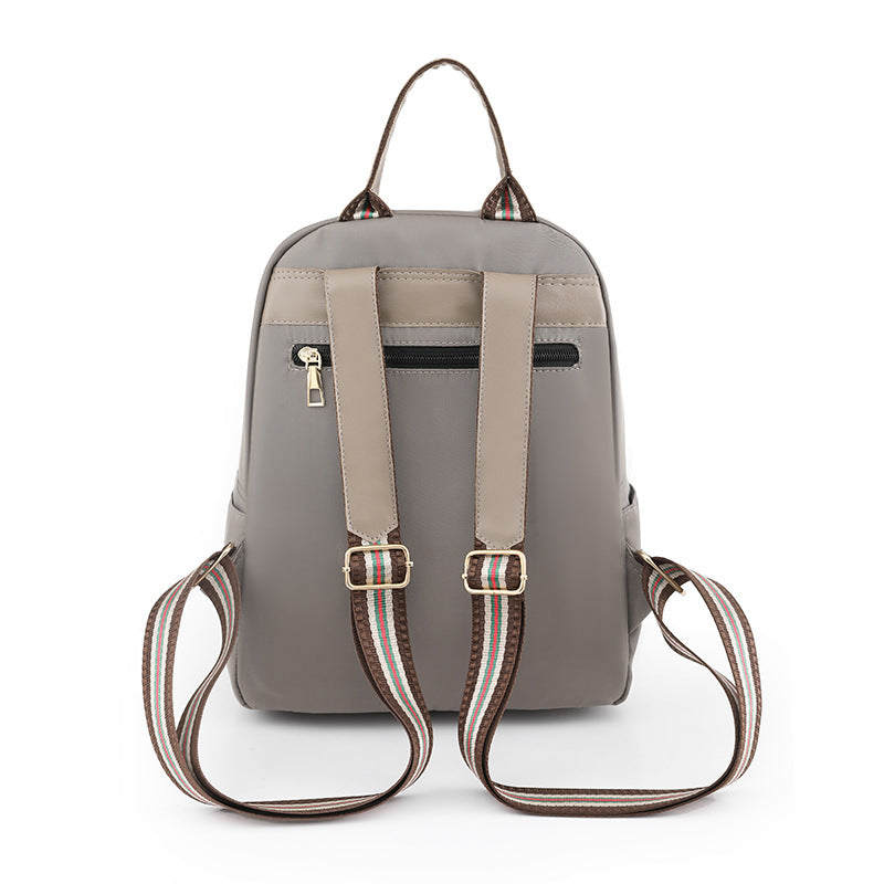 Wholesale Oxford Fabric Backpack Rivet Embroidered Thread Backpack