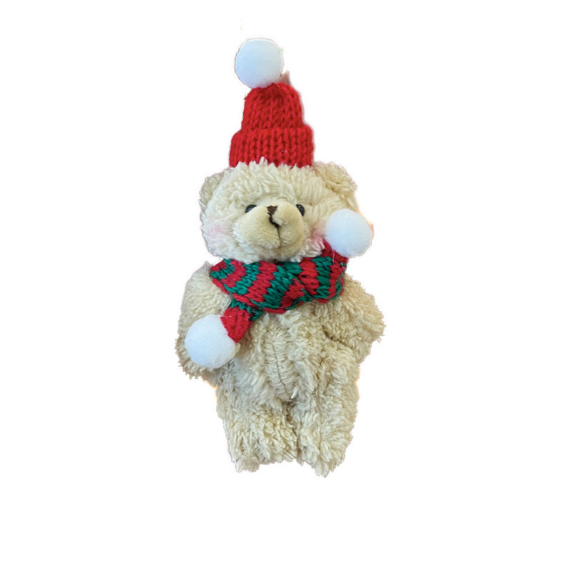Wholesale Christmas Plush Doll Keychains