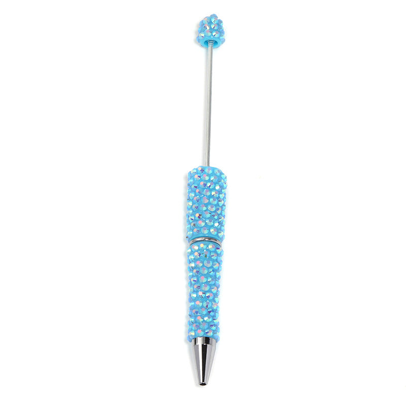 Wholesale 5pcs Full diamond DIY bead pen colorful resin diamond bead pen