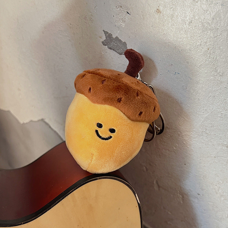 Wholesale Cartoon Nut Plush Keychain
