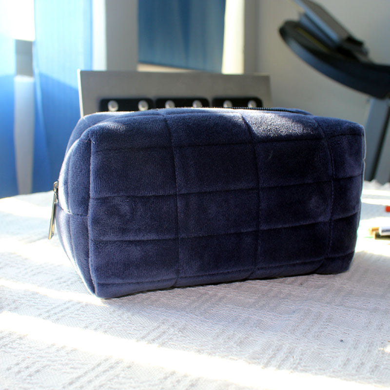 Wholesale Short Velvet Canvas Pencil Case