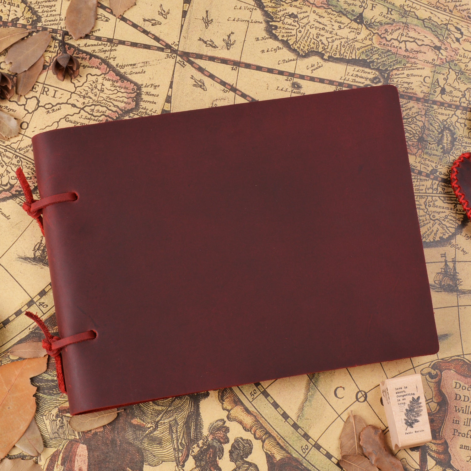 Wholesale Vintage Handmade Cowhide Leather Notepad