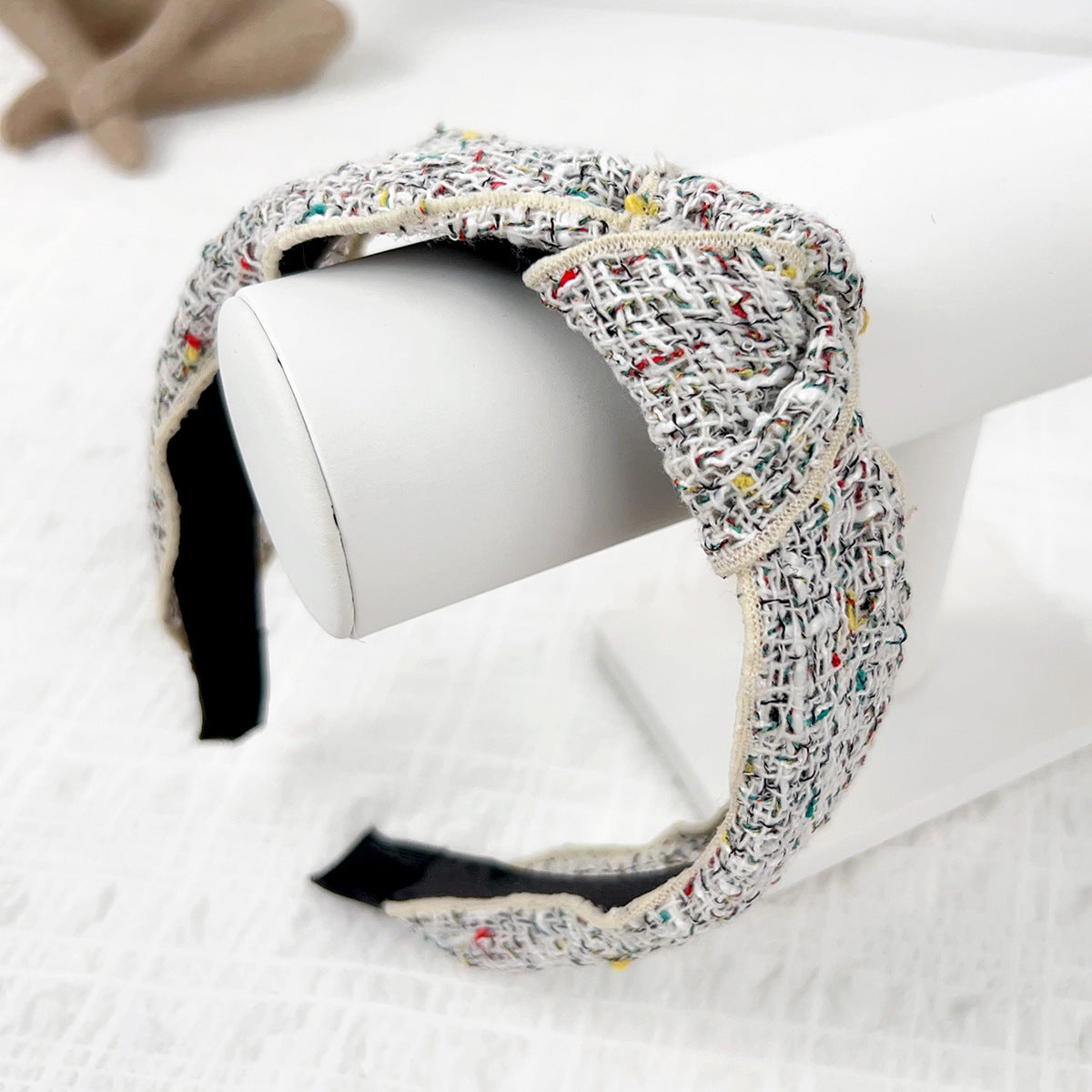 Wholesale Temperament Fabric Knotted High Skull Headband