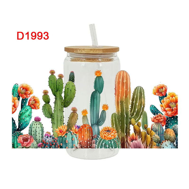 Wholesale 16oz Heat Transfer Printing Cup Sticker