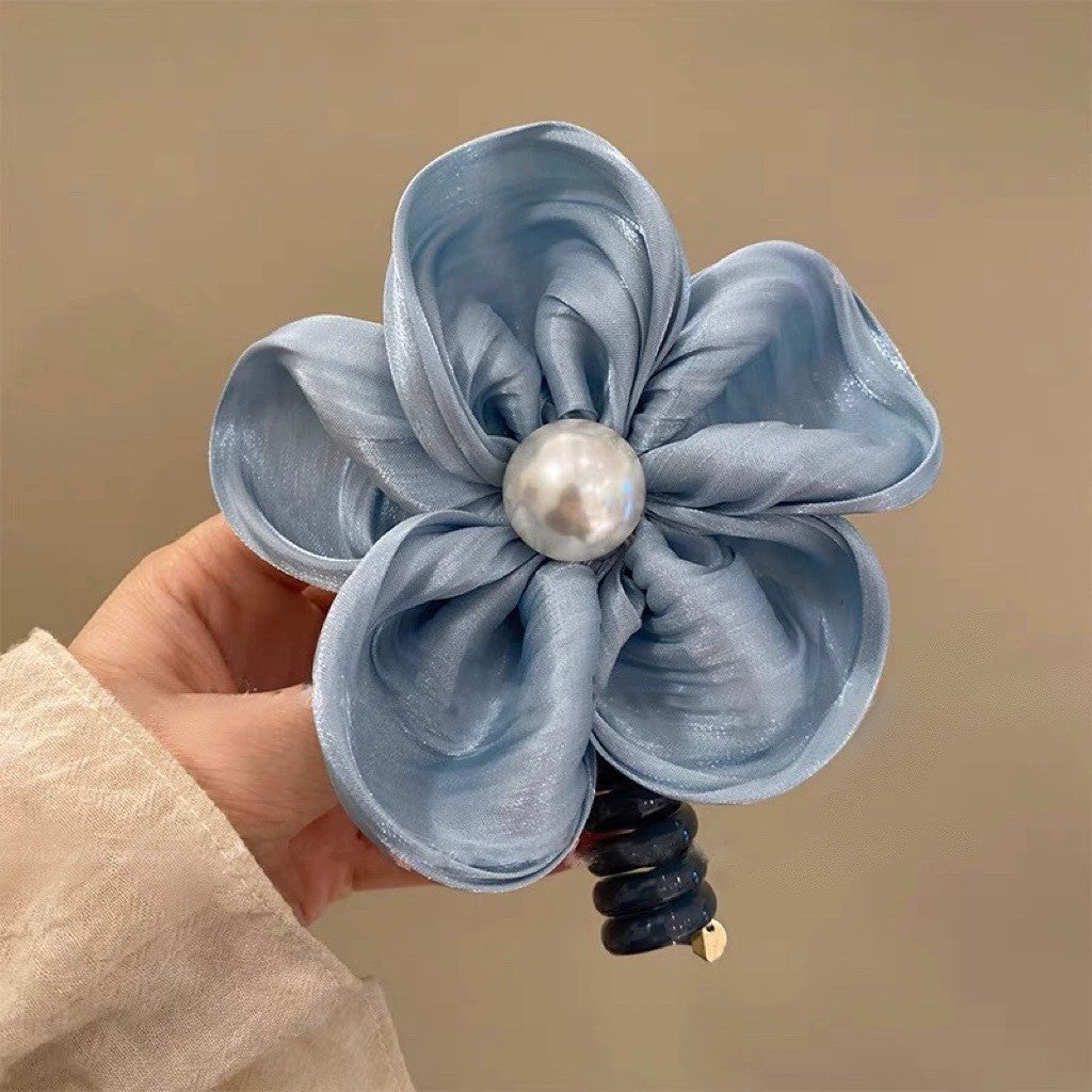 Wholesale Sweet Sunflower Bubble Braid Hair Artifact Ponytail High-end Telephone Line Hair Scrunchies