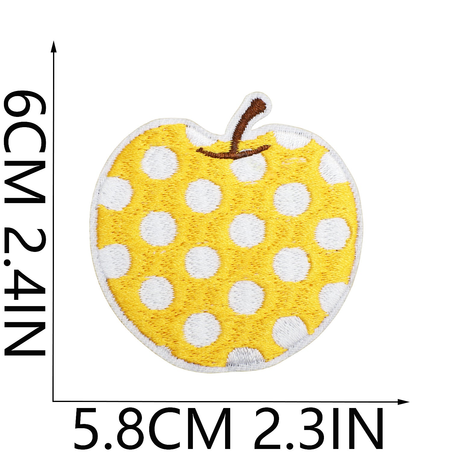 Wholesale Artistic Apple Embroidery Patch