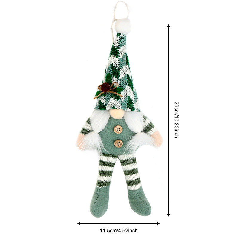 Wholesale Christmas gnome figurine with long legs