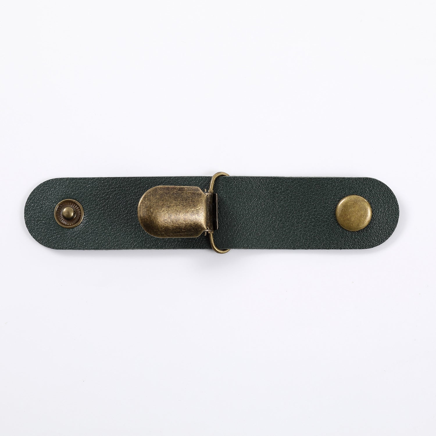 Wholesale 10PCS 2023 Sun Visor Clip Storage Clip PU Leather Multi-purpose Straw Hat Clip Accessories