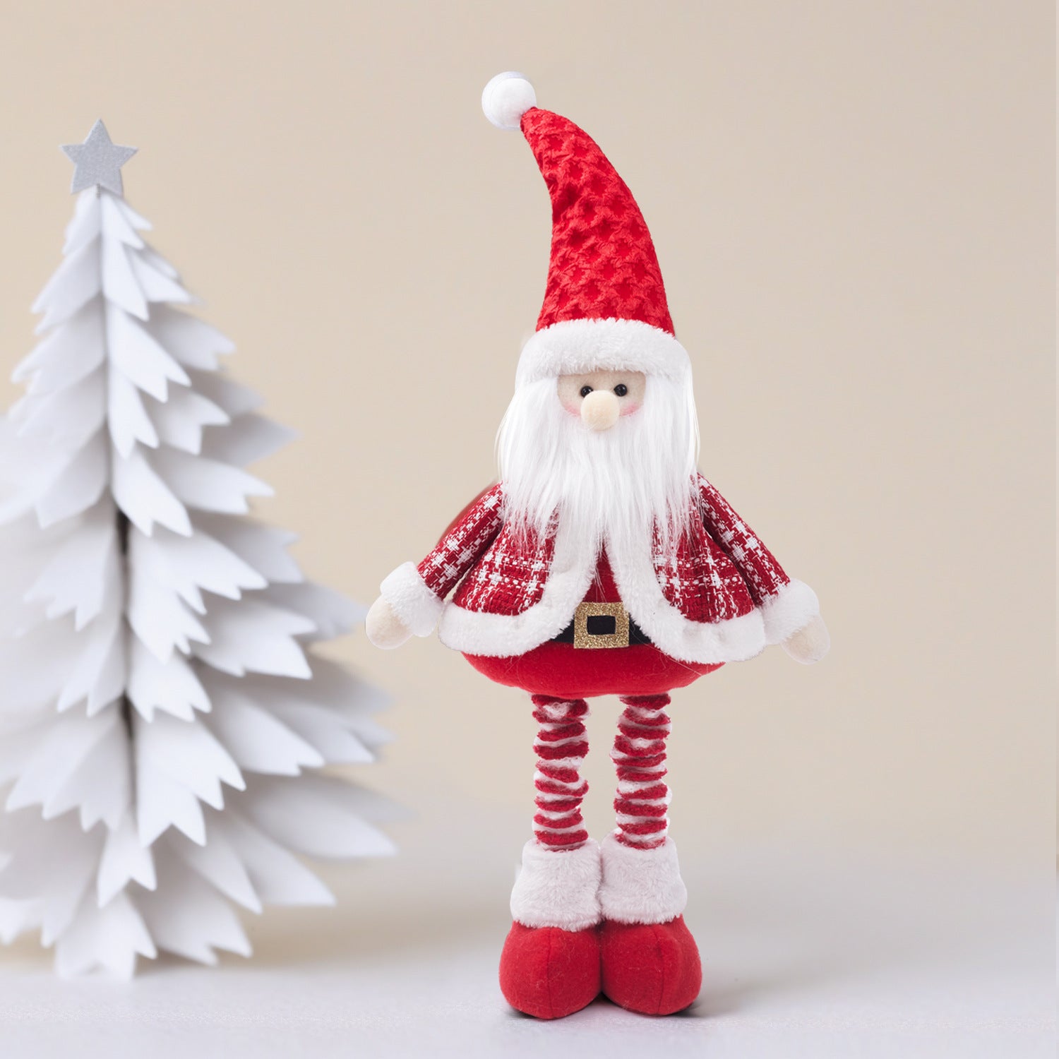 Wholesale Christmas Telescopic Doll Cute Elk Doll Ornaments