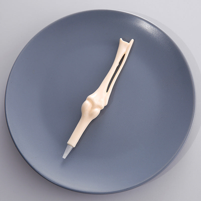 Pen bolígrafo de hueso creativo plástico de plástico al por mayor