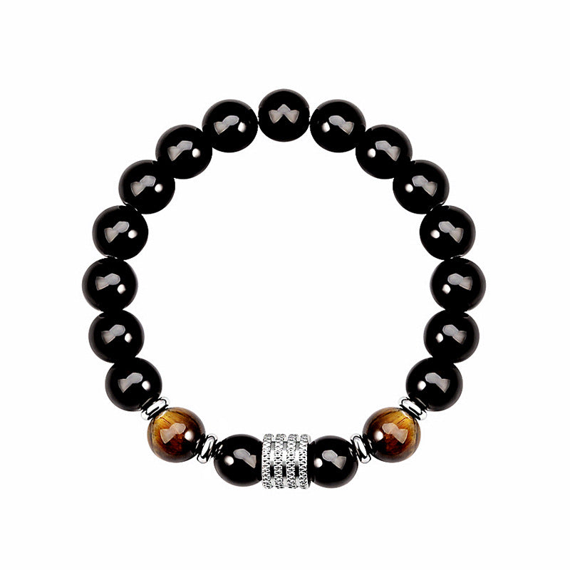 Wholesale New Chinese Style Tiger Eye Stone Men's Bracelet