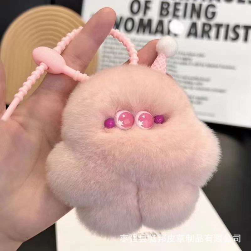 Wholesale Cute cartoon plush keychain