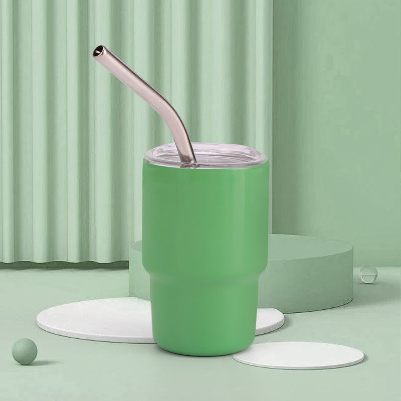 Wholesale Tumbler Ice Bullies Cup Stainless Steel Shot Glass 3oz Household Straw Cup Car Car Cup