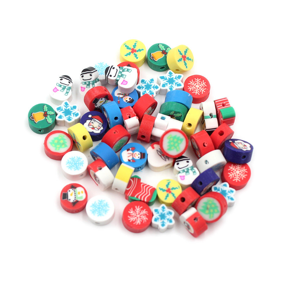 Wholesale Christmas Polymer Clay Beads