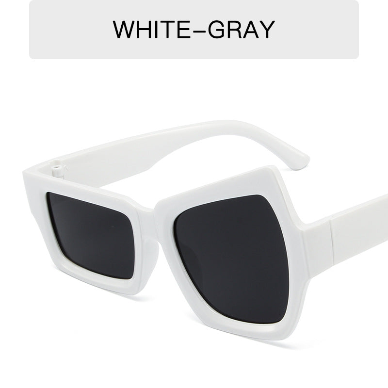 Wholesale Irregular Eye PC Sunglasses