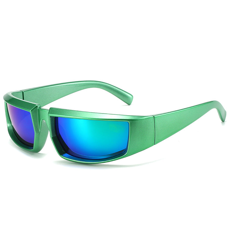 Wholesale One-piece Sports Fashion Sun Protection Retro Sunglasses