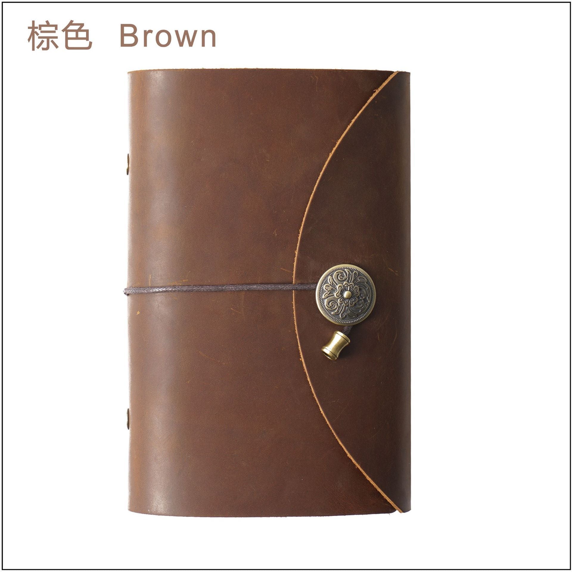 Wholesale A6 Corsair Retro Creative Cowhide Notebook