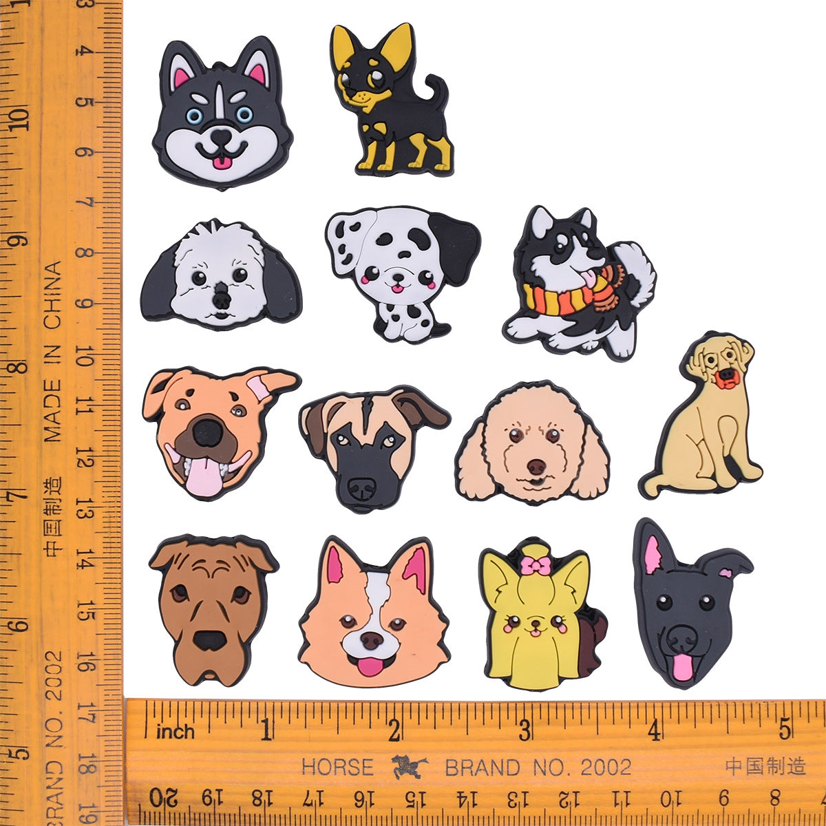 Wholesale  Random100pcs/pack Cute Pet Dog Series Cartoon Beads