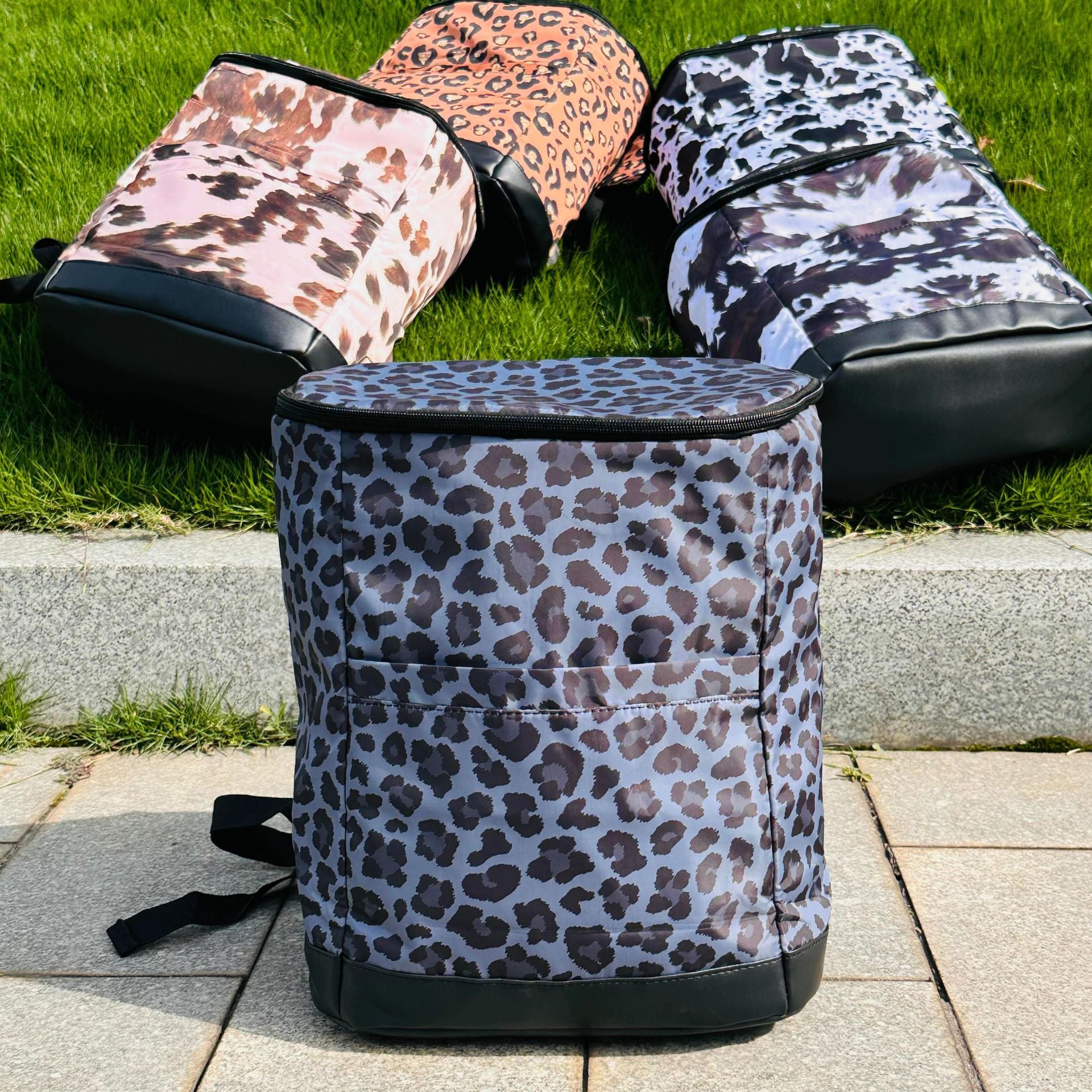 Wholesale Aztec Canvas Cylinder Ice Backpack