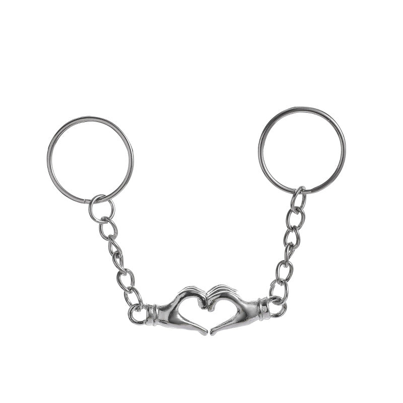 Wholesale Magnetic Suction Comparison Palm Zinc Alloy Keychain