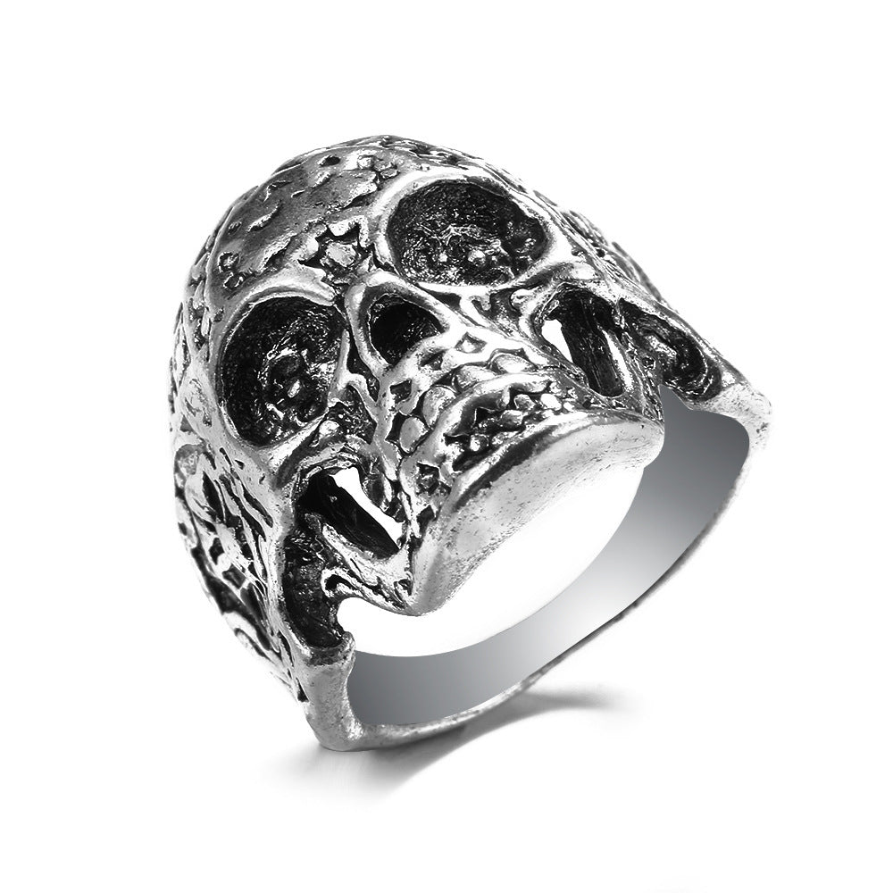 Wholesale Gothic Punk Exaggeration Alloy Adjustable Rings
