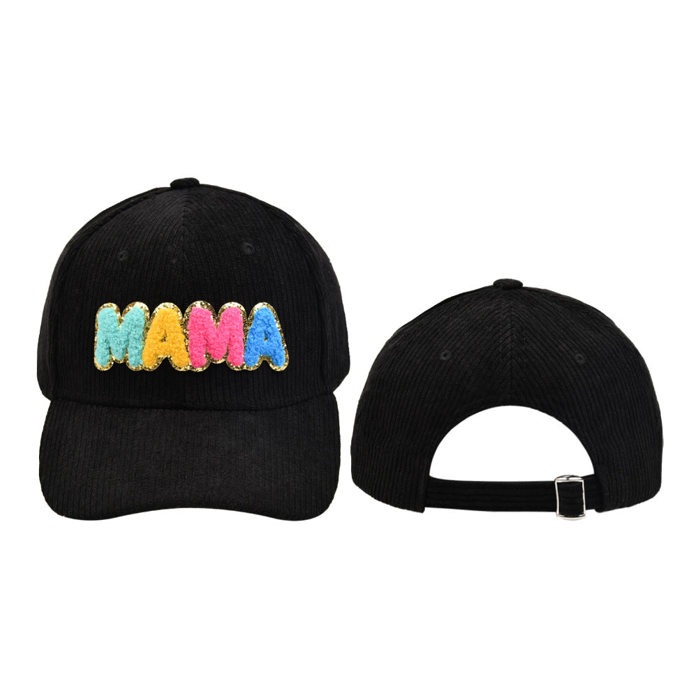 Wholesale Polyester MAMA Letter Embroidery Baseball Cap